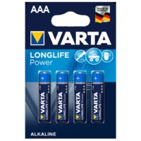 VARTA LONGLIFE POWER PILE ALKALINE AAA X4