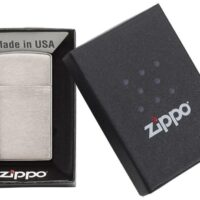 Zippo Briquet slim br finish chrm